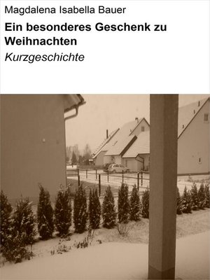 cover image of Ein besonderes Geschenk zu Weihnachten